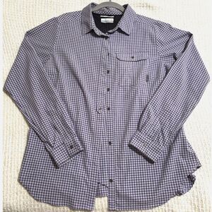 Columbia Omni-Shade Mens L Sun Protection Gorpcore Hiking Fishing Outdoor